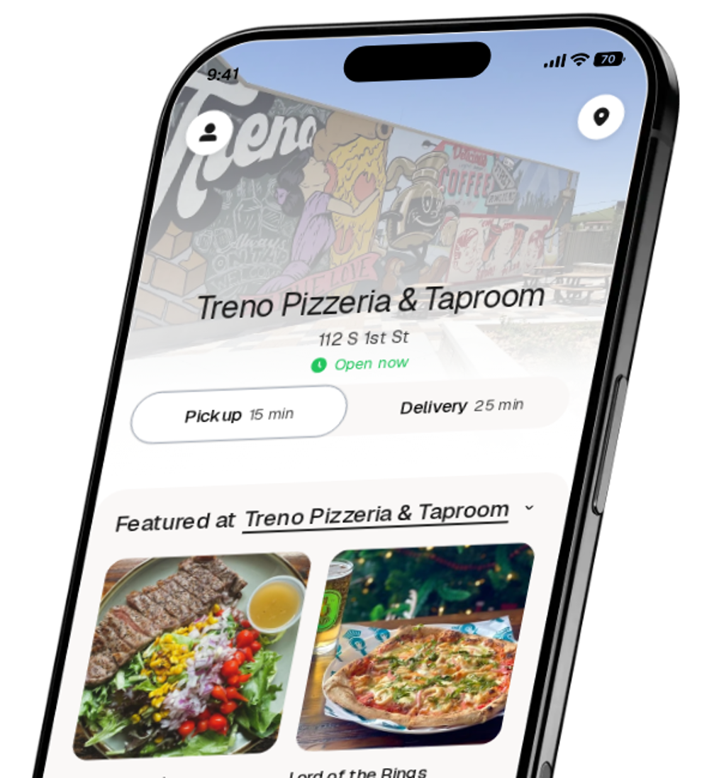 Treno Pizzeria & Taproom app preview